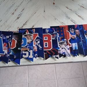 Blue and Red Sports Banner